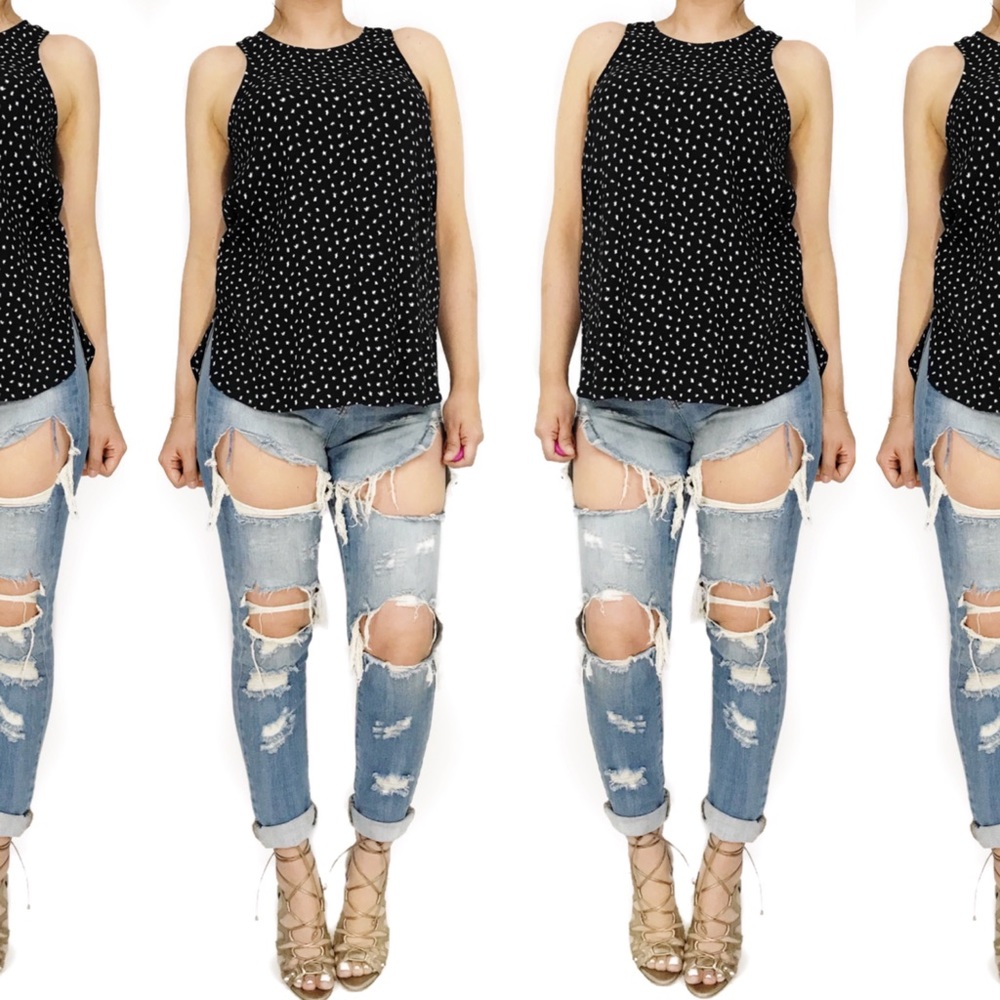 Madewell star flurry racer back tank - Picture 2 of 7